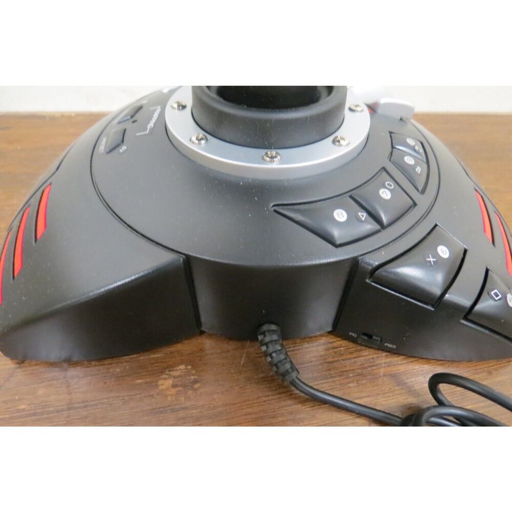 Thrustmaster Joystick T.Flight Stick X Flight Simulators PC & PS3 W/ 2 PS3 Games - Picture 10 of 16